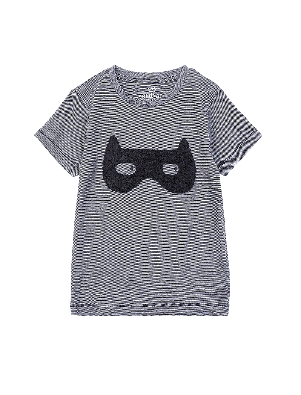 Cotton Bouclé Mask T-Shirt (2-7 Years)