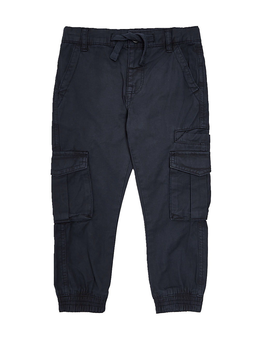 Pure Cotton Cargo Trousers (2-7 Yrs)