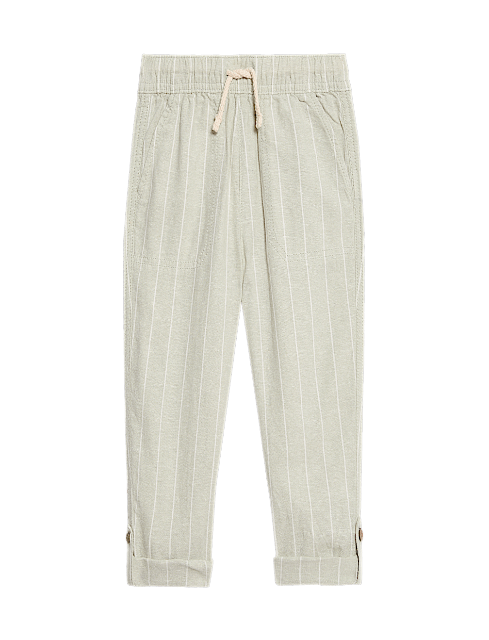 Linen Rich Trousers (2-8 Yrs)