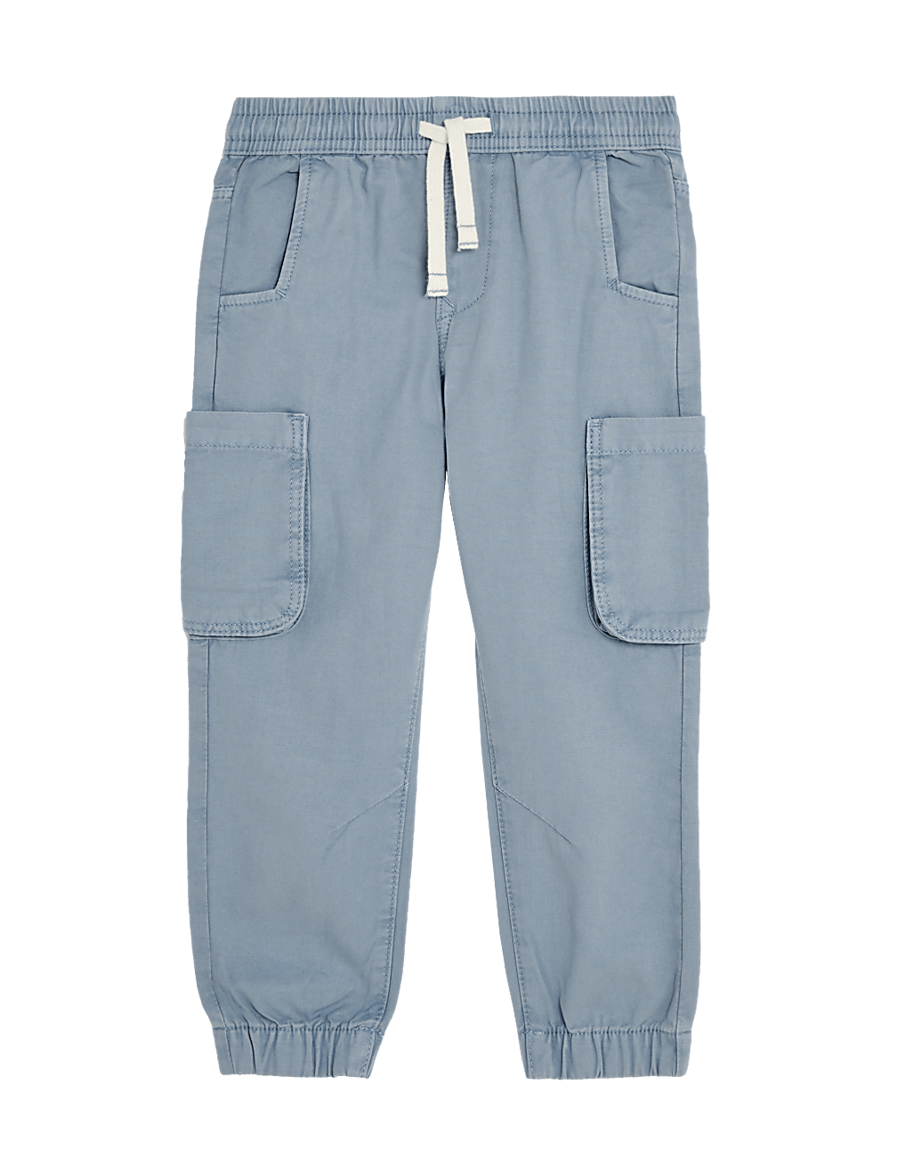 Pure Cotton Cargo Trousers