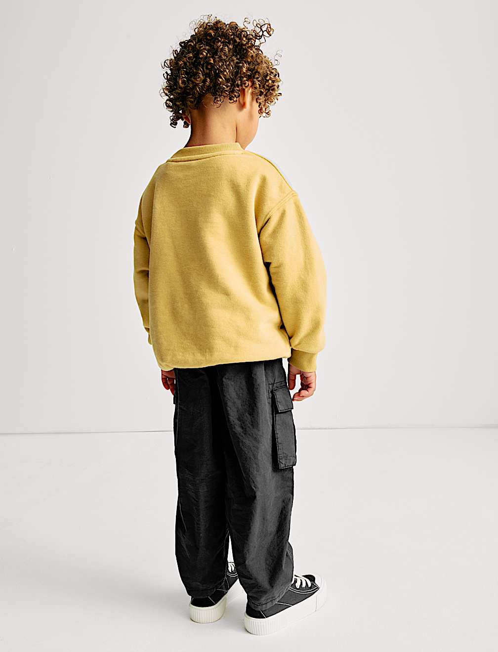 Pure Cotton Ripstop Cargo Trousers (2-8 Yrs)