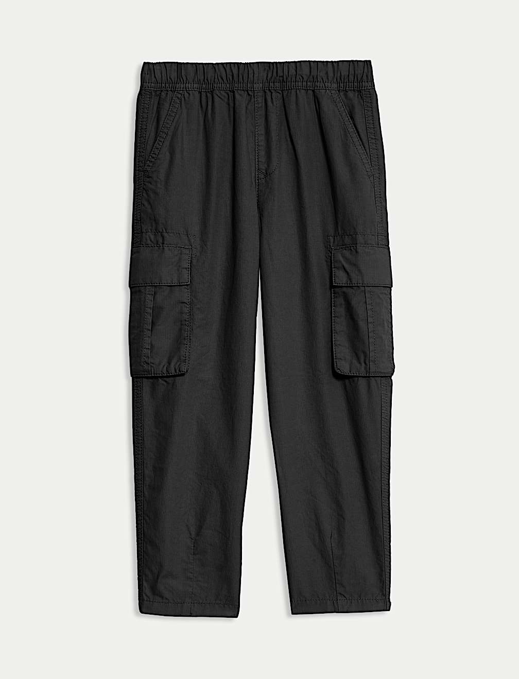 Pure Cotton Ripstop Cargo Trousers (2-8 Yrs)