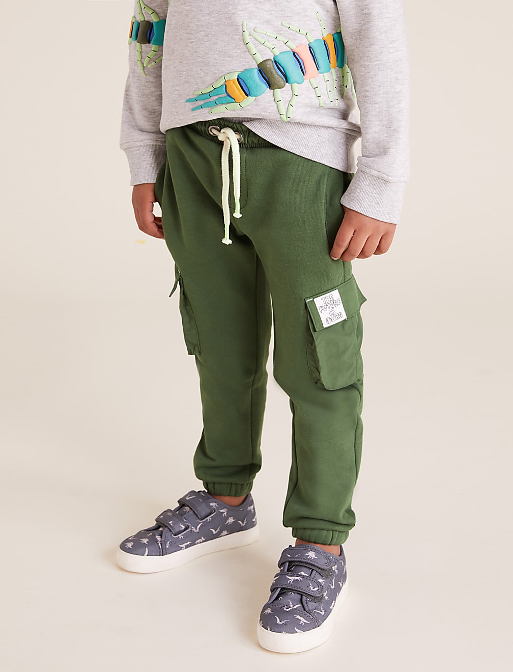 Cotton Cargo Joggers