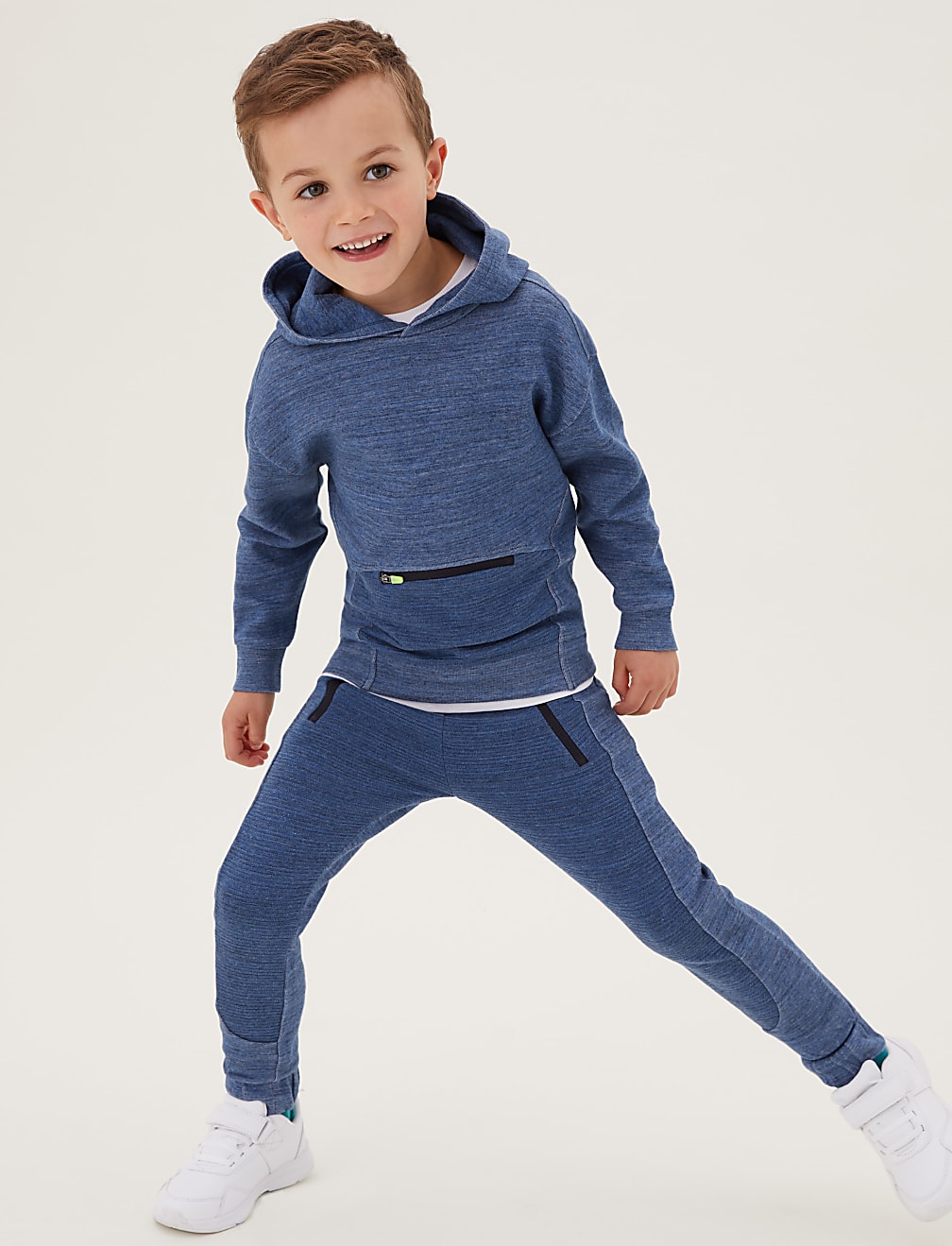 Cotton Rich Ottoman Joggers (2-7 Yrs)