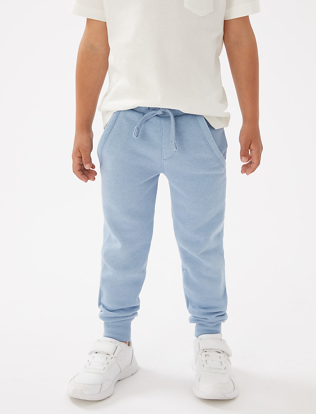 Cotton Rich Draw Cord Joggers (3 Mths - 7 Yrs)