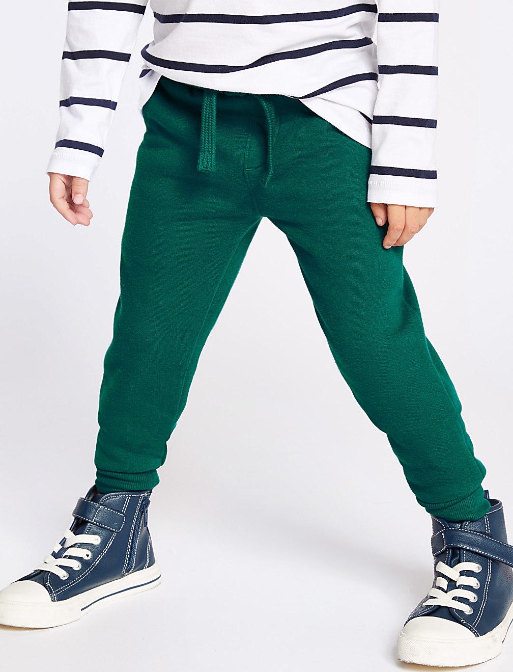 Cotton Rich Draw Cord Joggers (3 Mths - 7 Yrs)