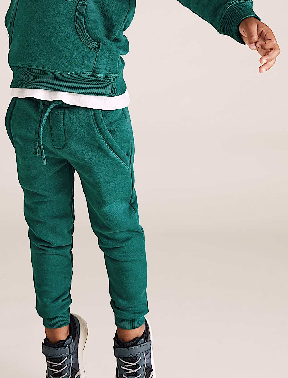 Cotton Rich Draw Cord Joggers (3 Mths - 7 Yrs)