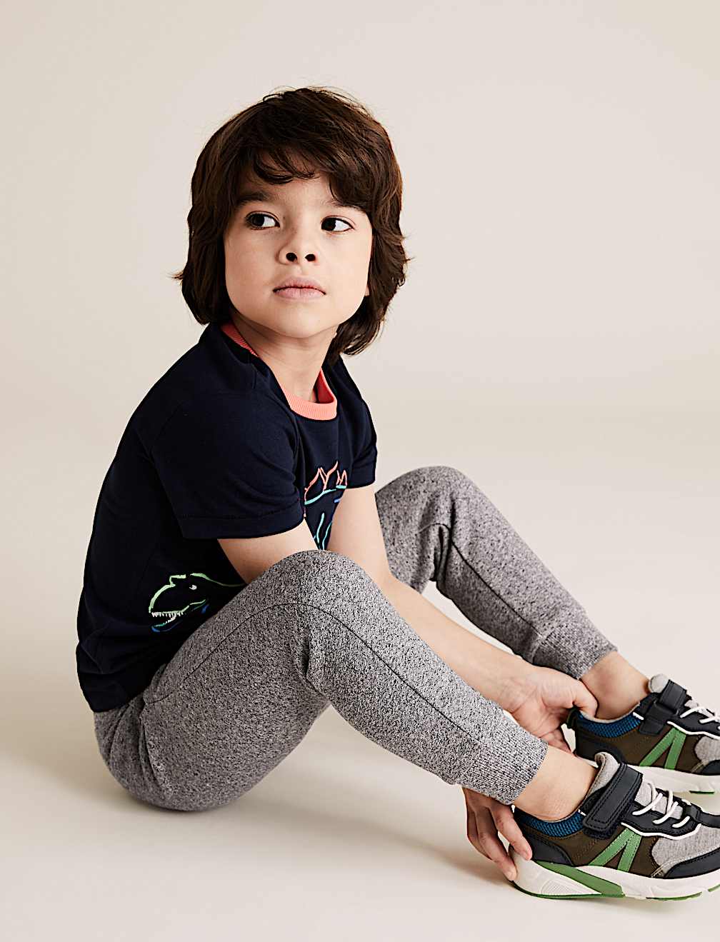 Cotton Rich Draw Cord Joggers (3 Mths - 7 Yrs)