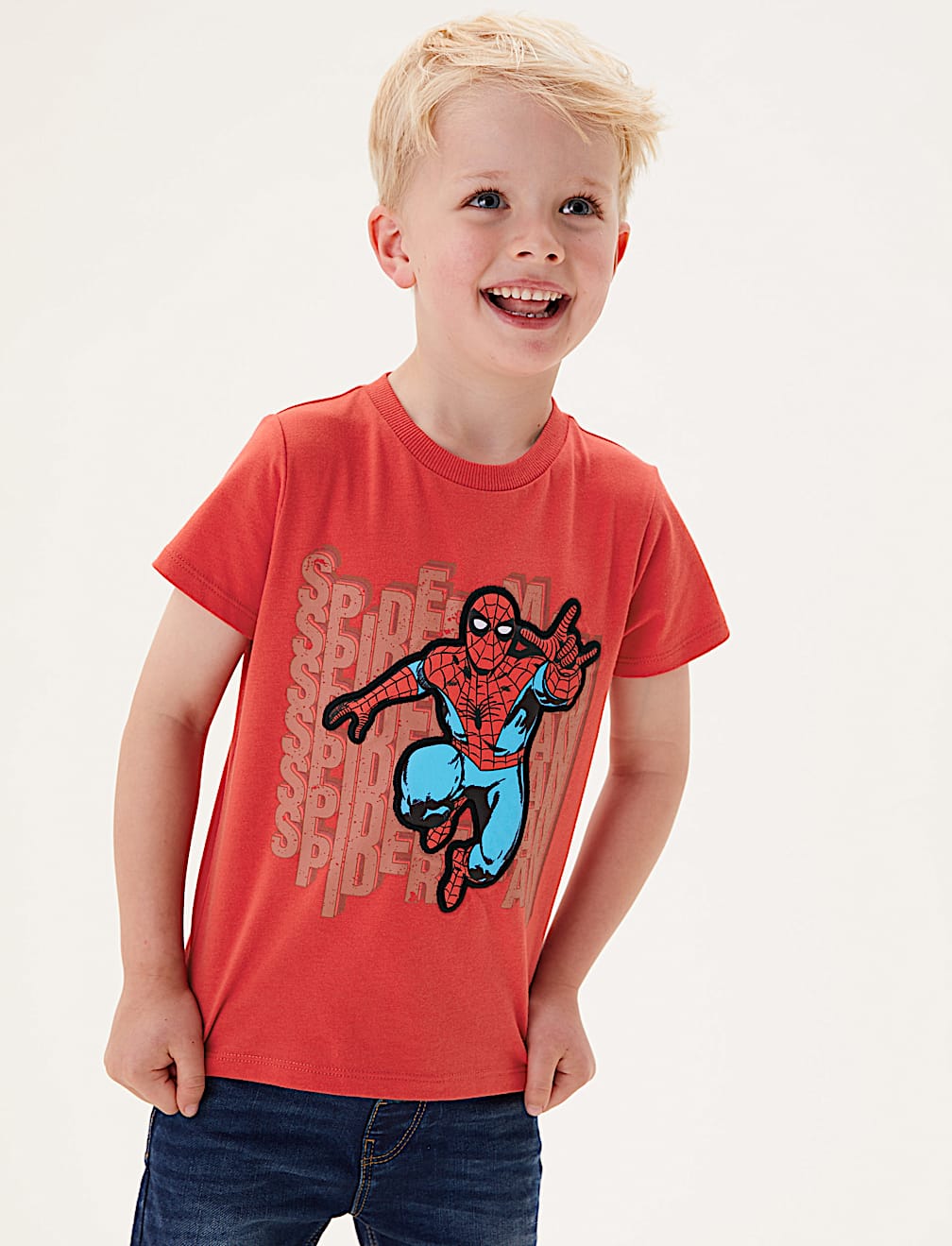 Pure Cotton Spider-Man&trade; T-Shirt (2-7 Yrs)