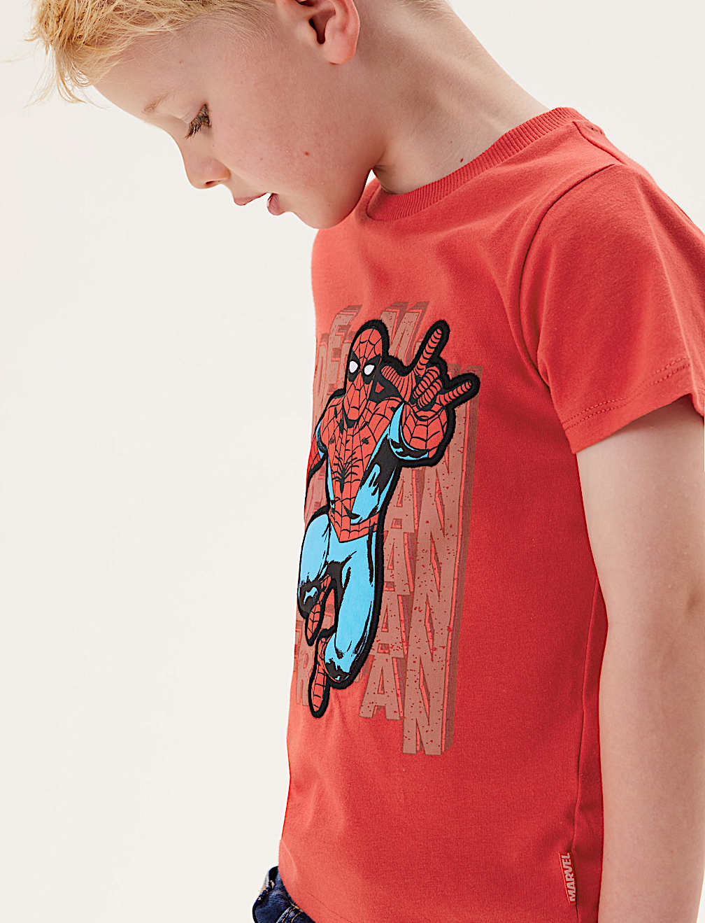 Pure Cotton Spider-Man™ T-Shirt (2-7 Yrs)