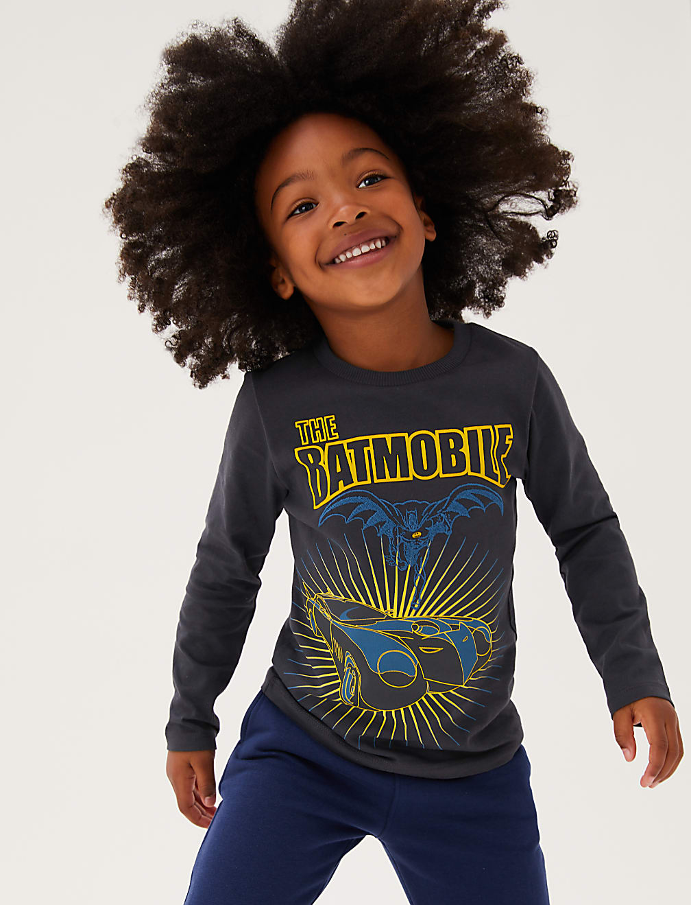 Pure Cotton Batman™ Batmobile Top (2-7 Yrs)