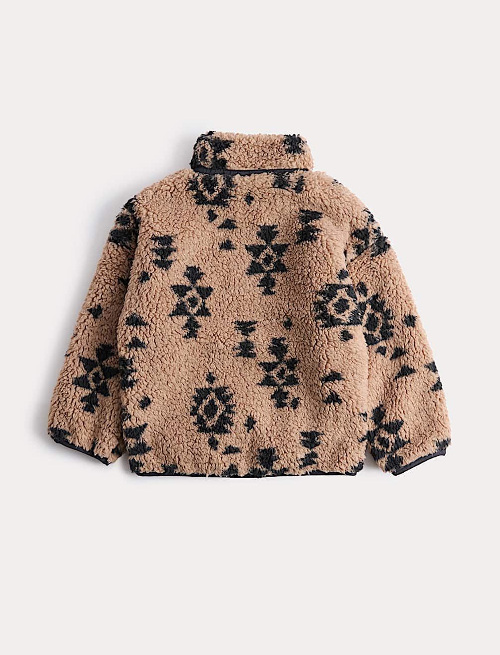 Borg Aztec Fleece Jacket (2-8 Yrs)