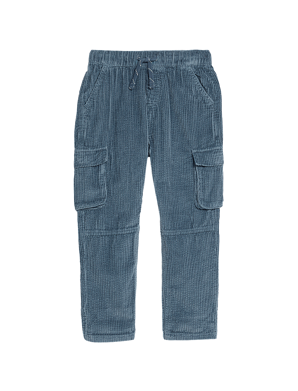 Pure Cotton Cord Cargo Trousers (2-8 Yrs)