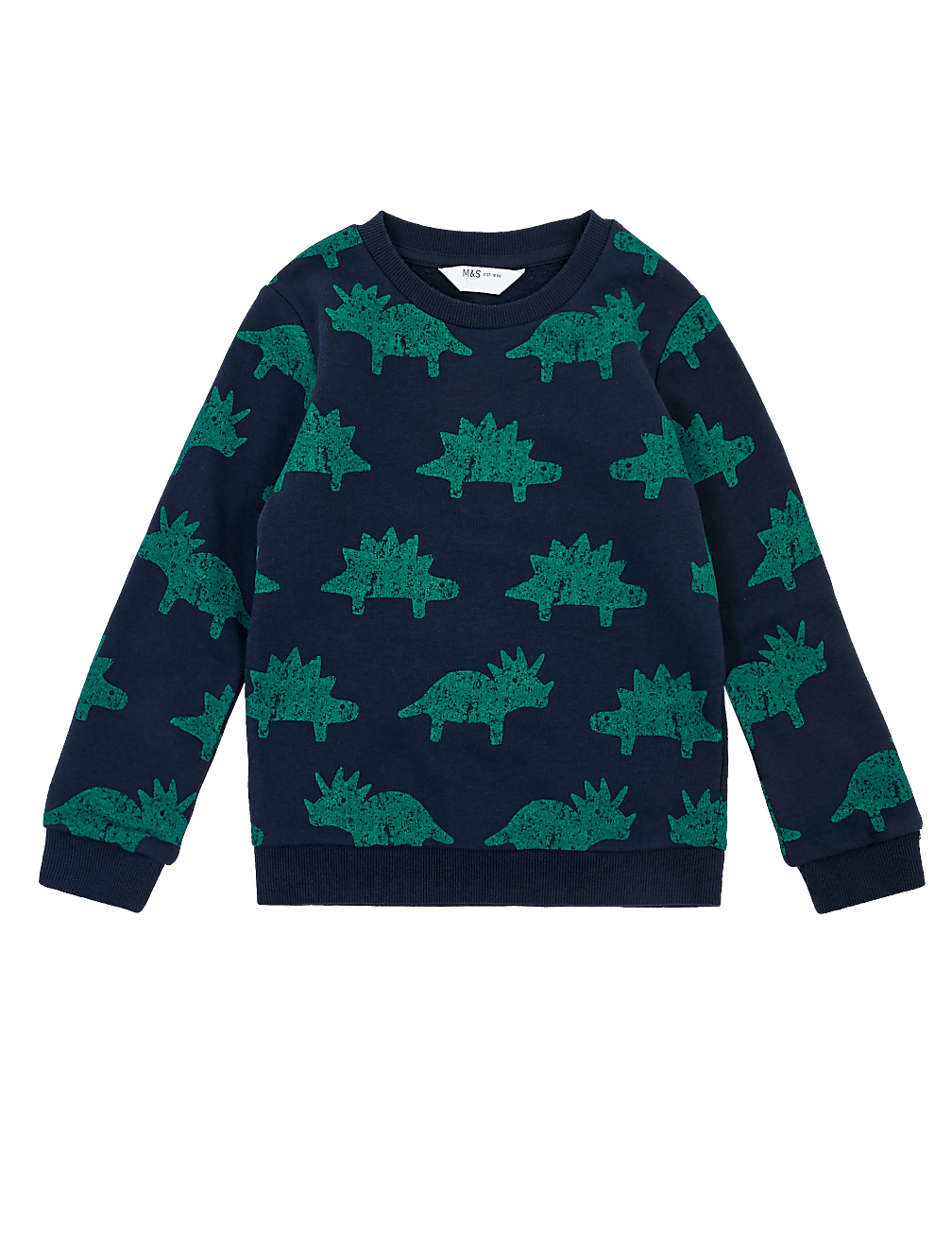 Cotton Dinosaur Sweatshirt (3 Mths - 7 Yrs)