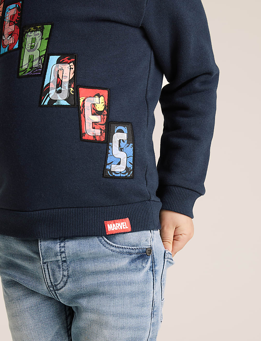 Cotton Rich Marvel Heroes™ Sweatshirt