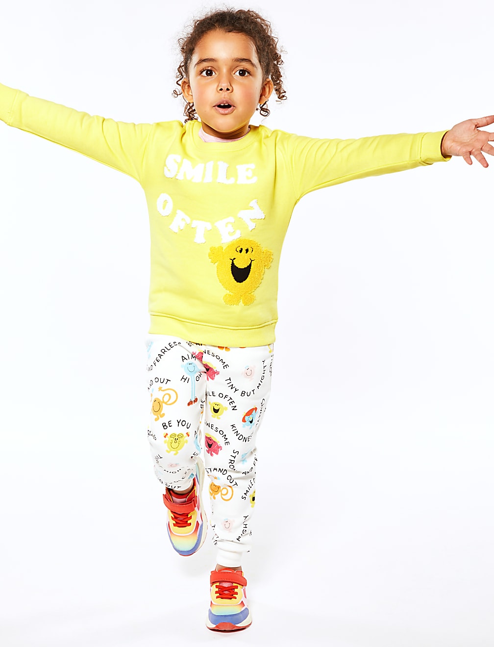 Cotton Mr Happy™ Smile Often Sweatshirt (2-7 Yrs)