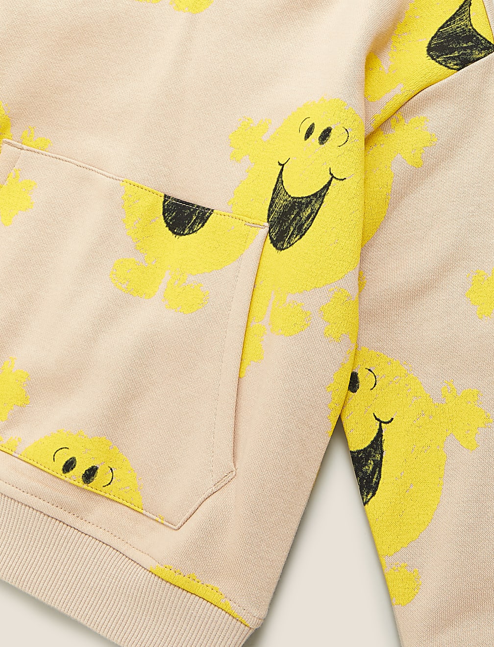 Cotton Mr Happy™ Print Hoodie (2-7 Yrs)