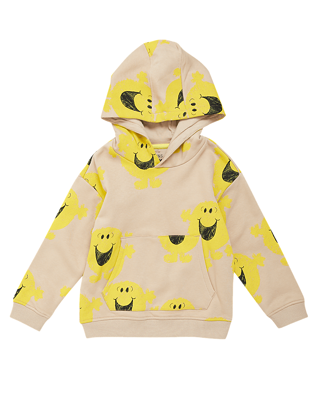 Cotton Mr Happy™ Print Hoodie (2-7 Yrs)