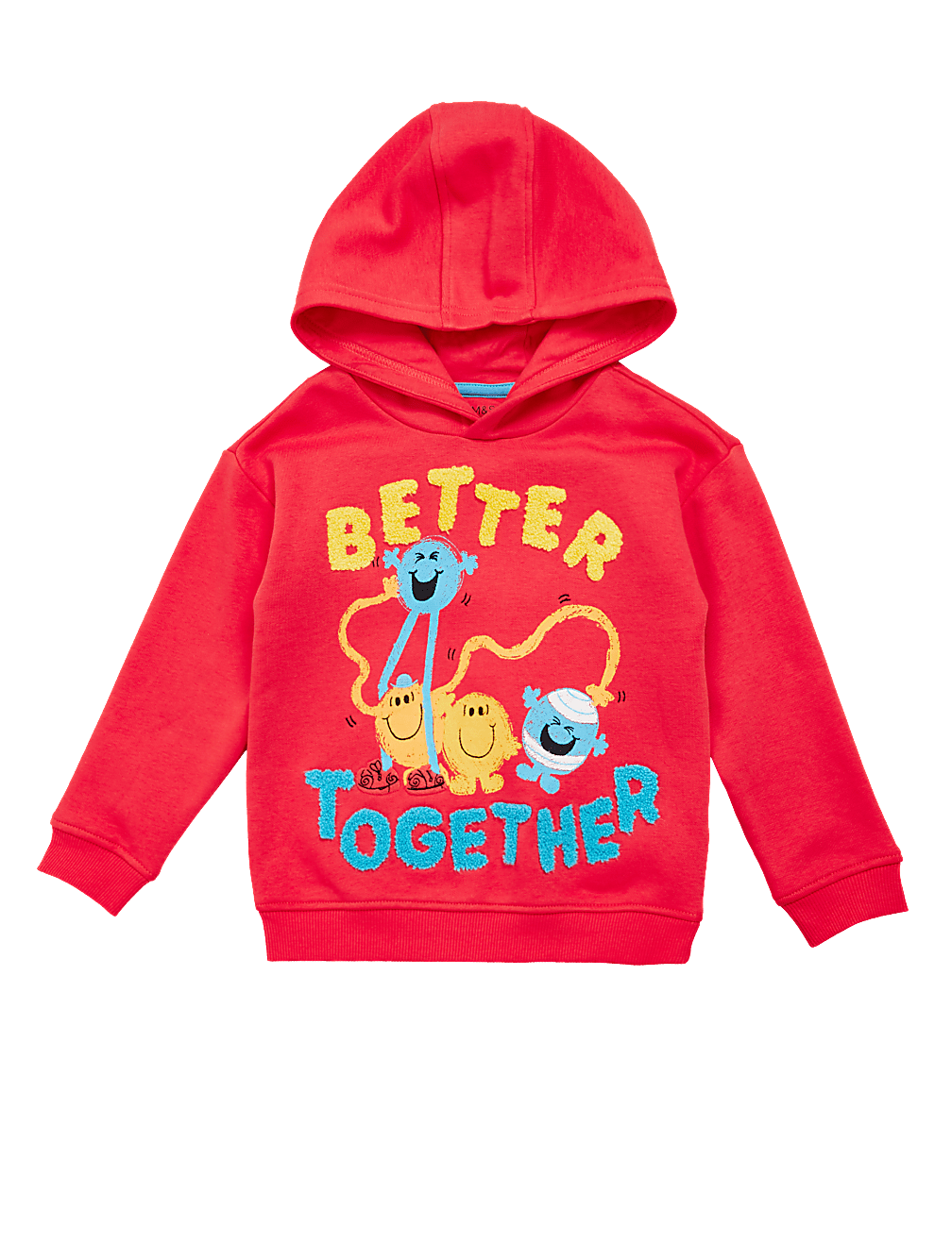 Cotton Mr Men™ Better Together Hoodie (2-7 Yrs)