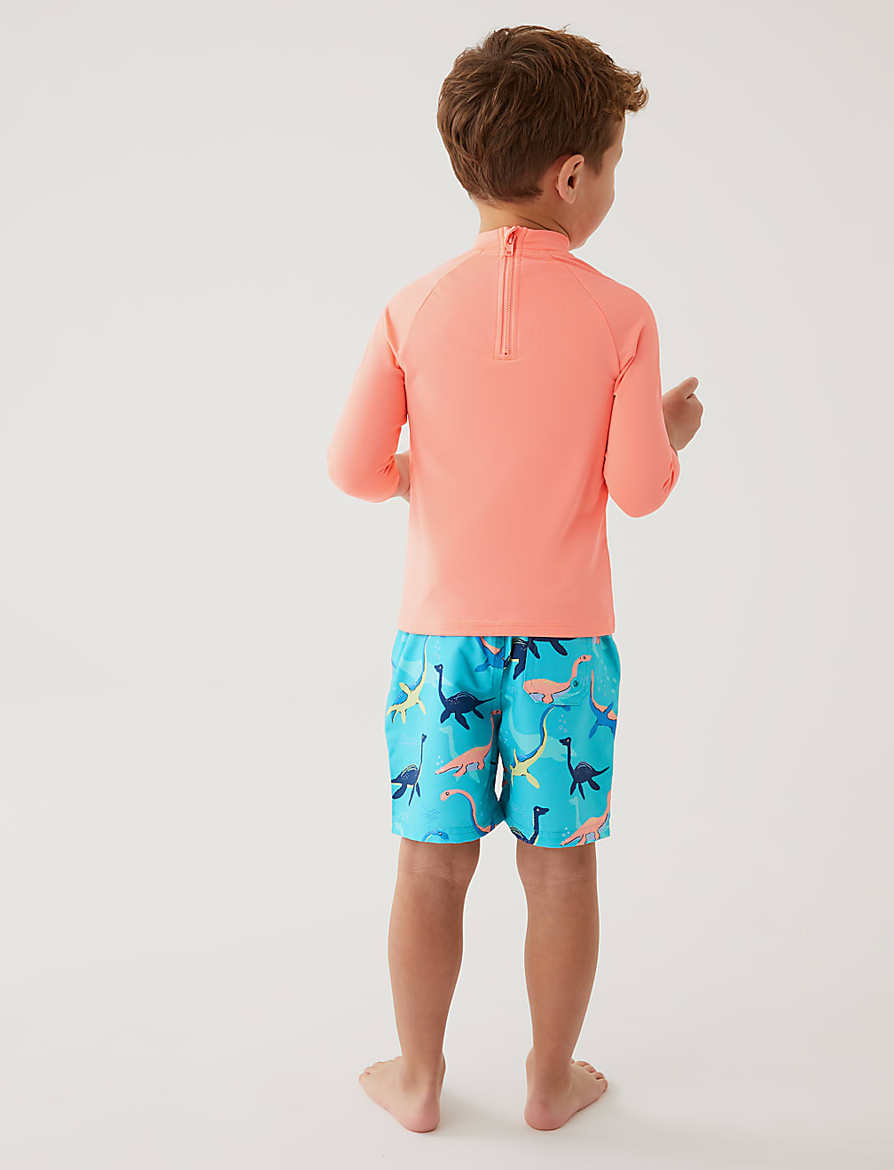 2pc Dinosaur SwIm Set