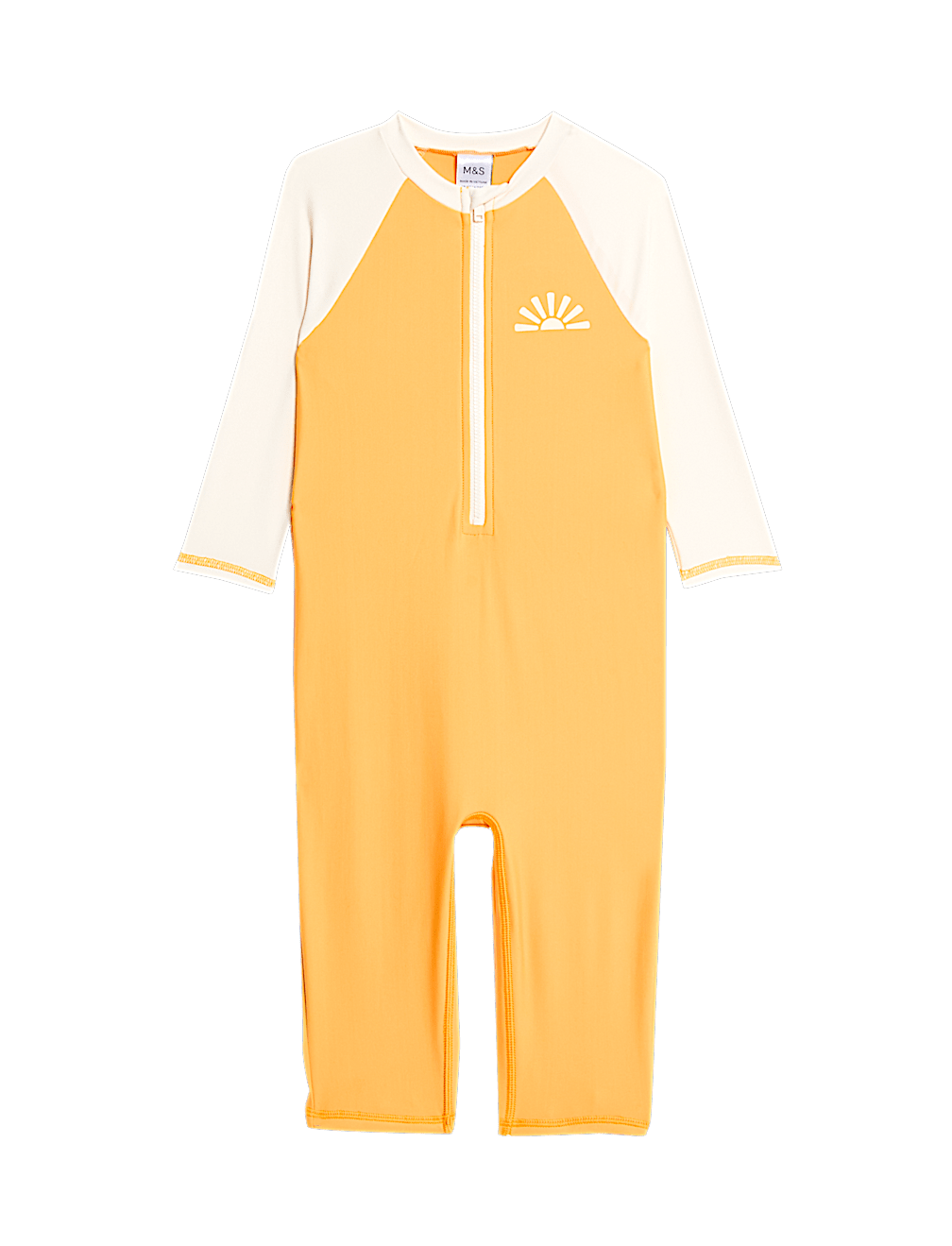 Colourblock  3/4 Sleeve All In One (2-8 Yrs)