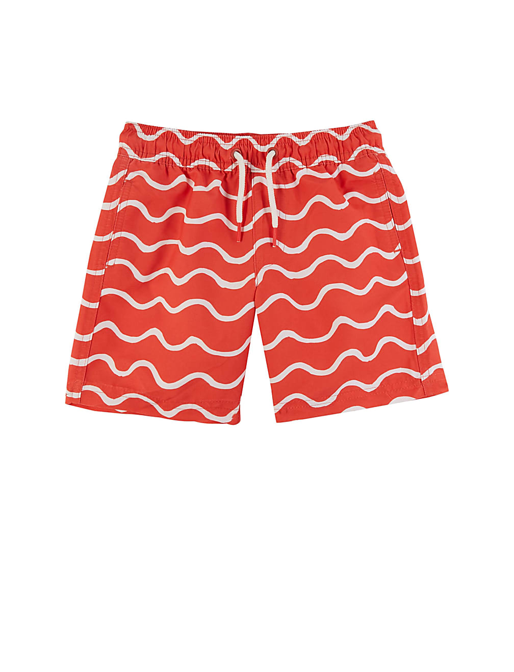 Wave Print Swim Shorts (2-7 Yrs)
