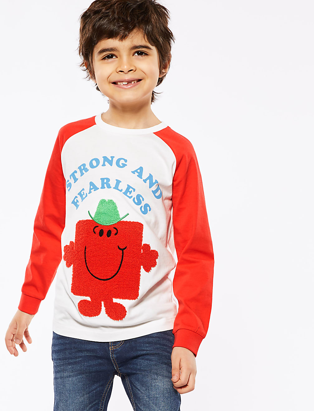 Pure Cotton Mr Strong™ Top (2-7 Yrs)