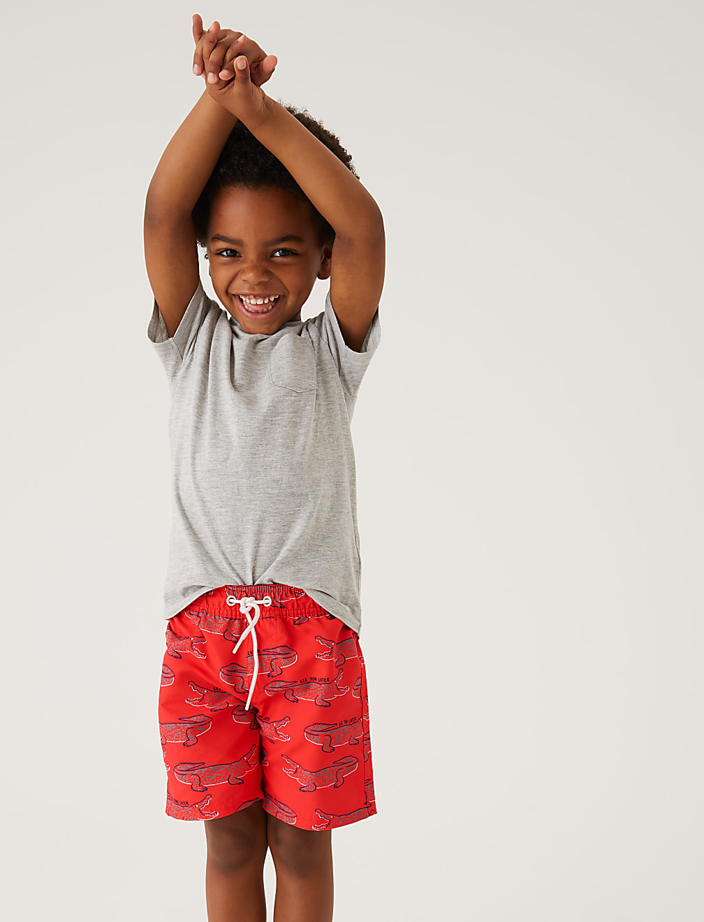 Alligator Swim Shorts (2-7 Yrs)
