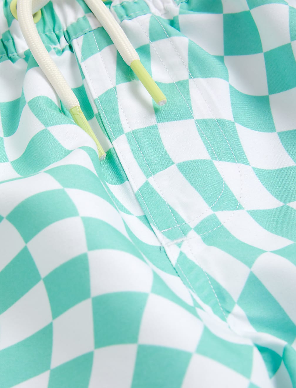 Checked Swim Shorts (2-8 Yrs)
