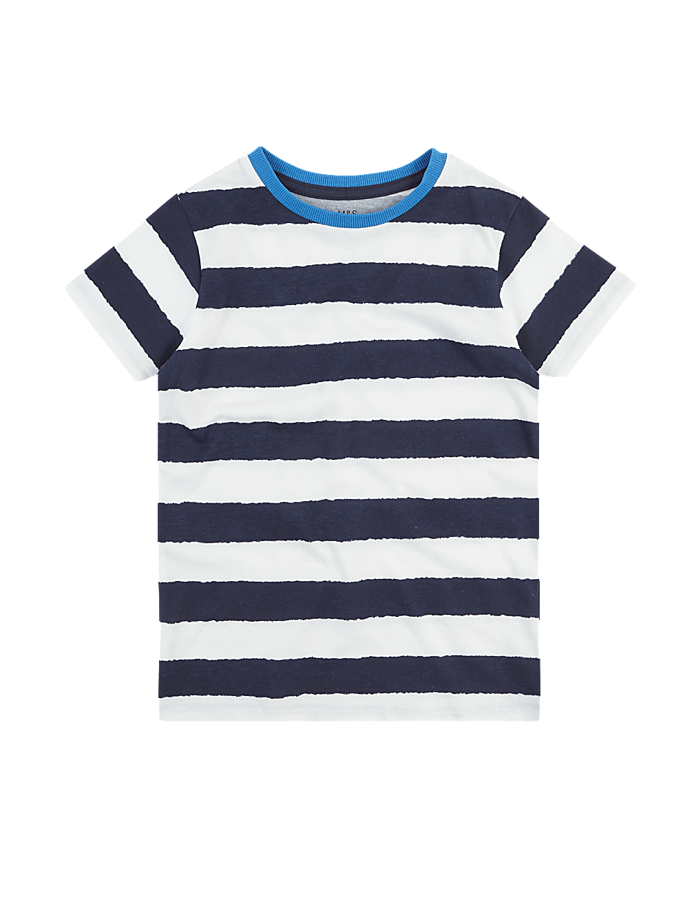 Pure Cotton Striped T-Shirt (2-7 Yrs)