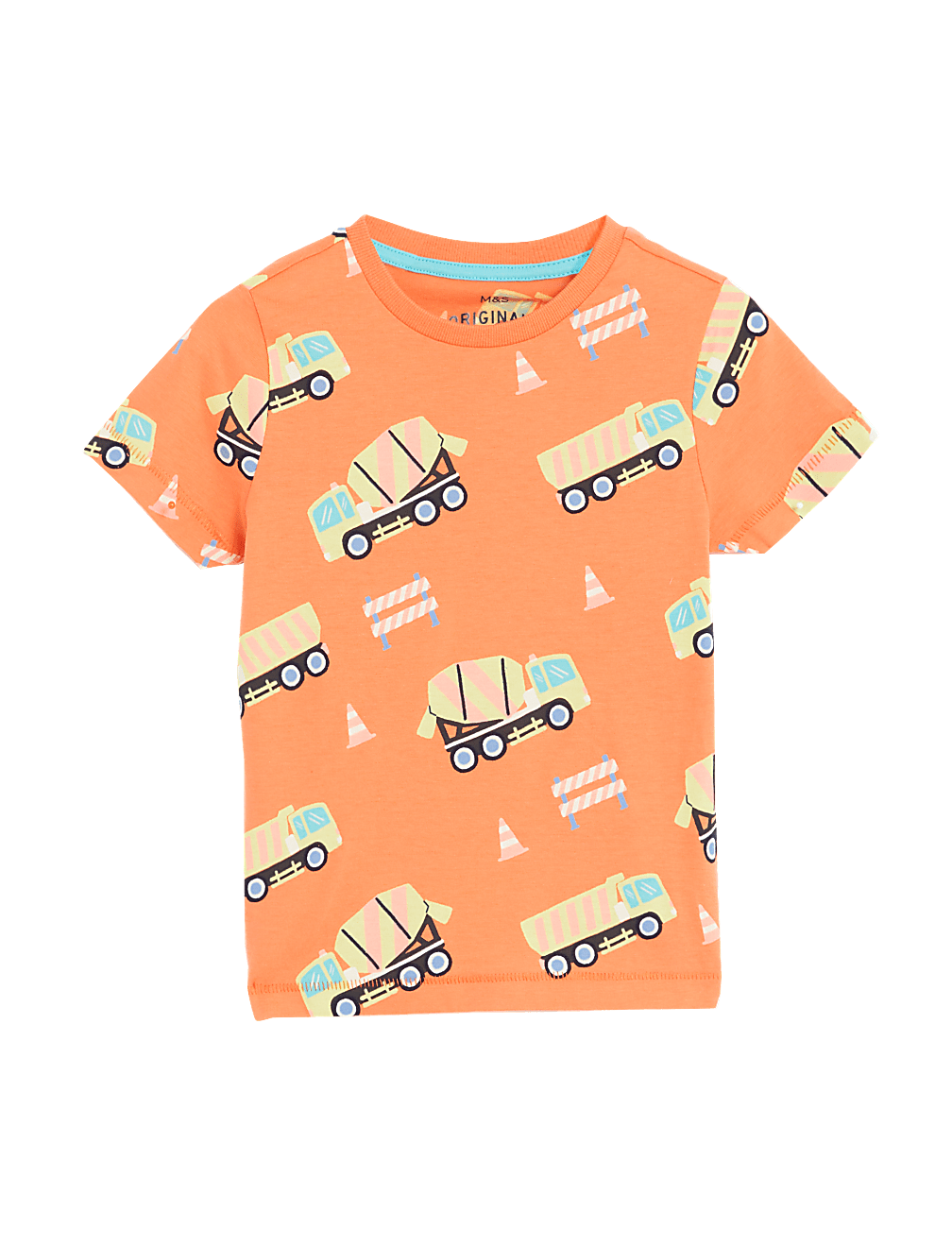 Pure Cotton Truck T-Shirt