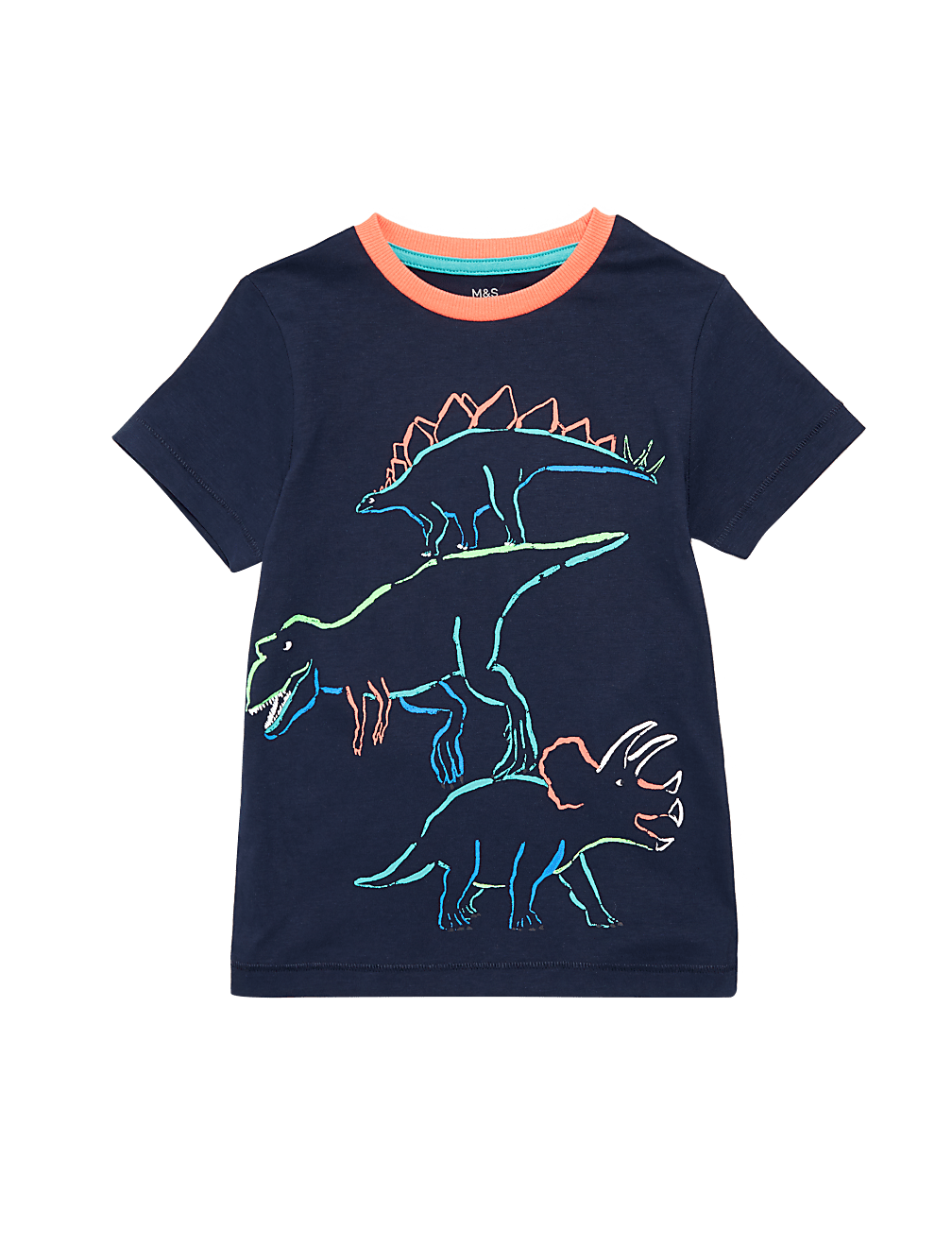 Organic Cotton Dinosaur T-Shirt (2-7 Yrs)