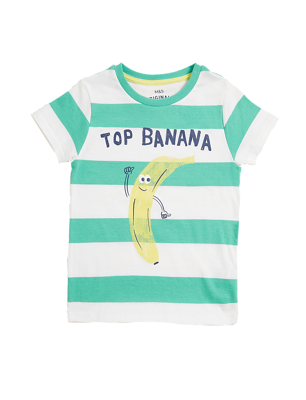 Pure Cotton Banana T-Shirt (2 - 7 Yrs)