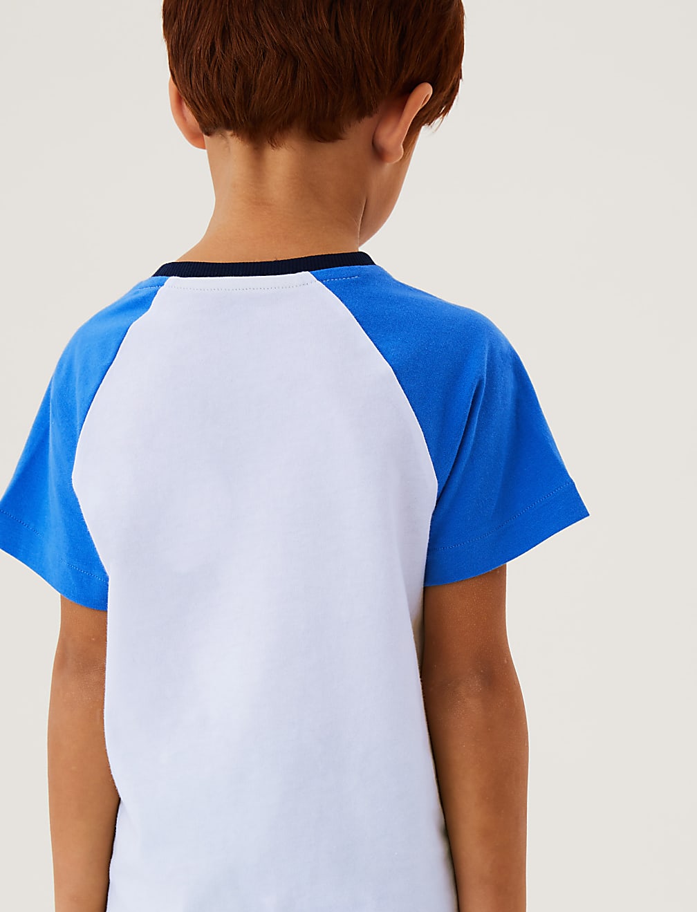 Pure Cotton Raglan T-Shirt (2-7 Yrs)