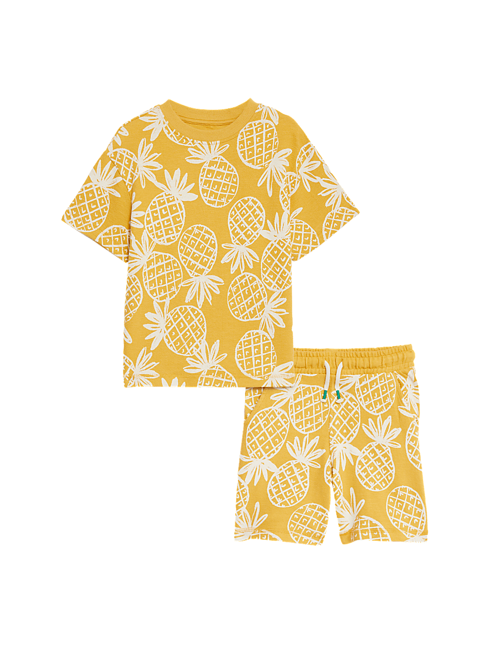 2pc Pure Cotton Pineapple Outfit (2-8 Yrs)