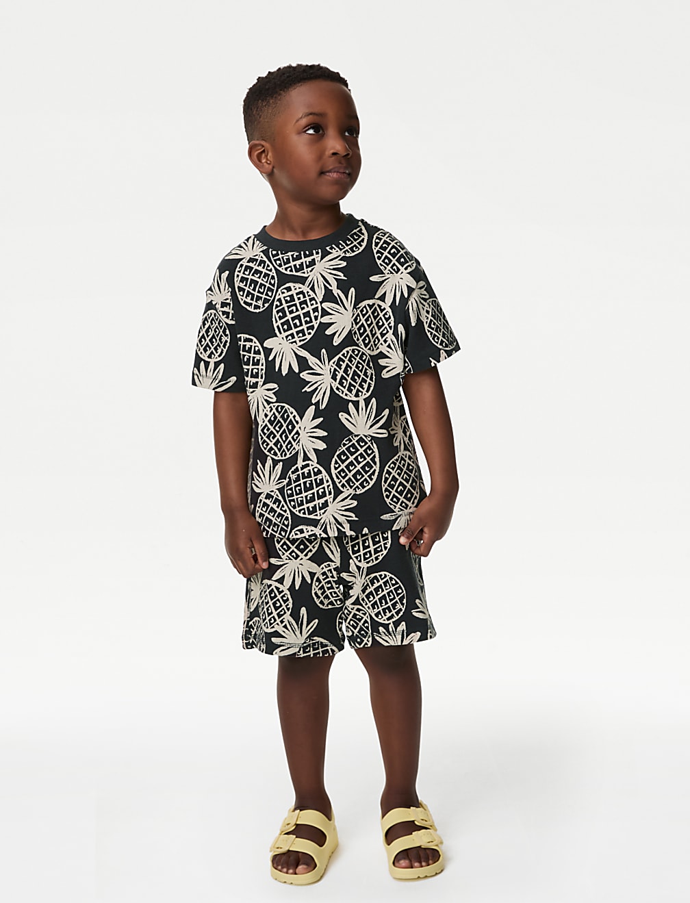 2pc Pure Cotton Pineapple Outfit (2-8 Yrs)