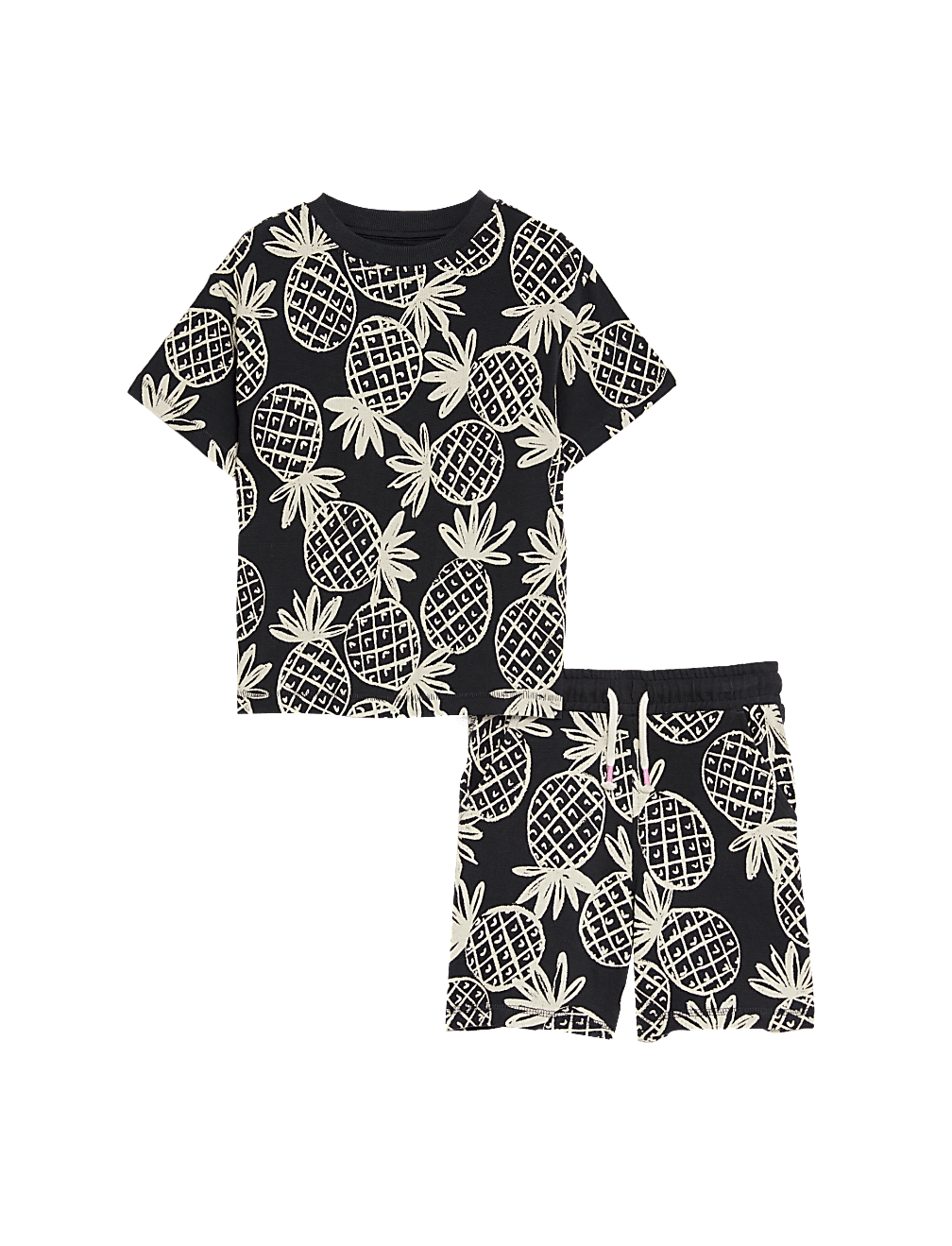 2pc Pure Cotton Pineapple Outfit (2-8 Yrs)