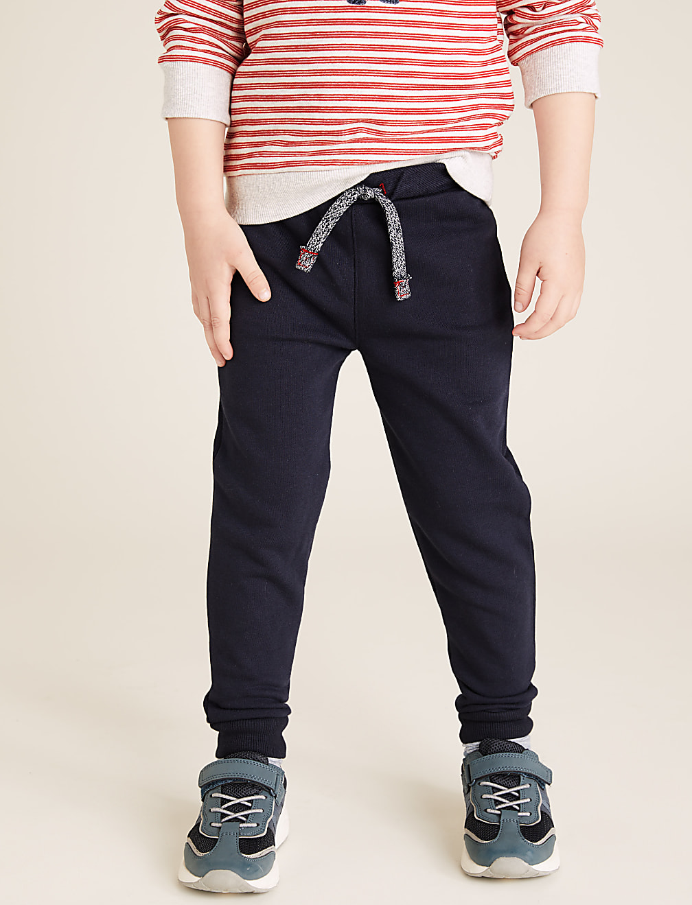 2 Piece Cotton Striped Dinosaur Outfit