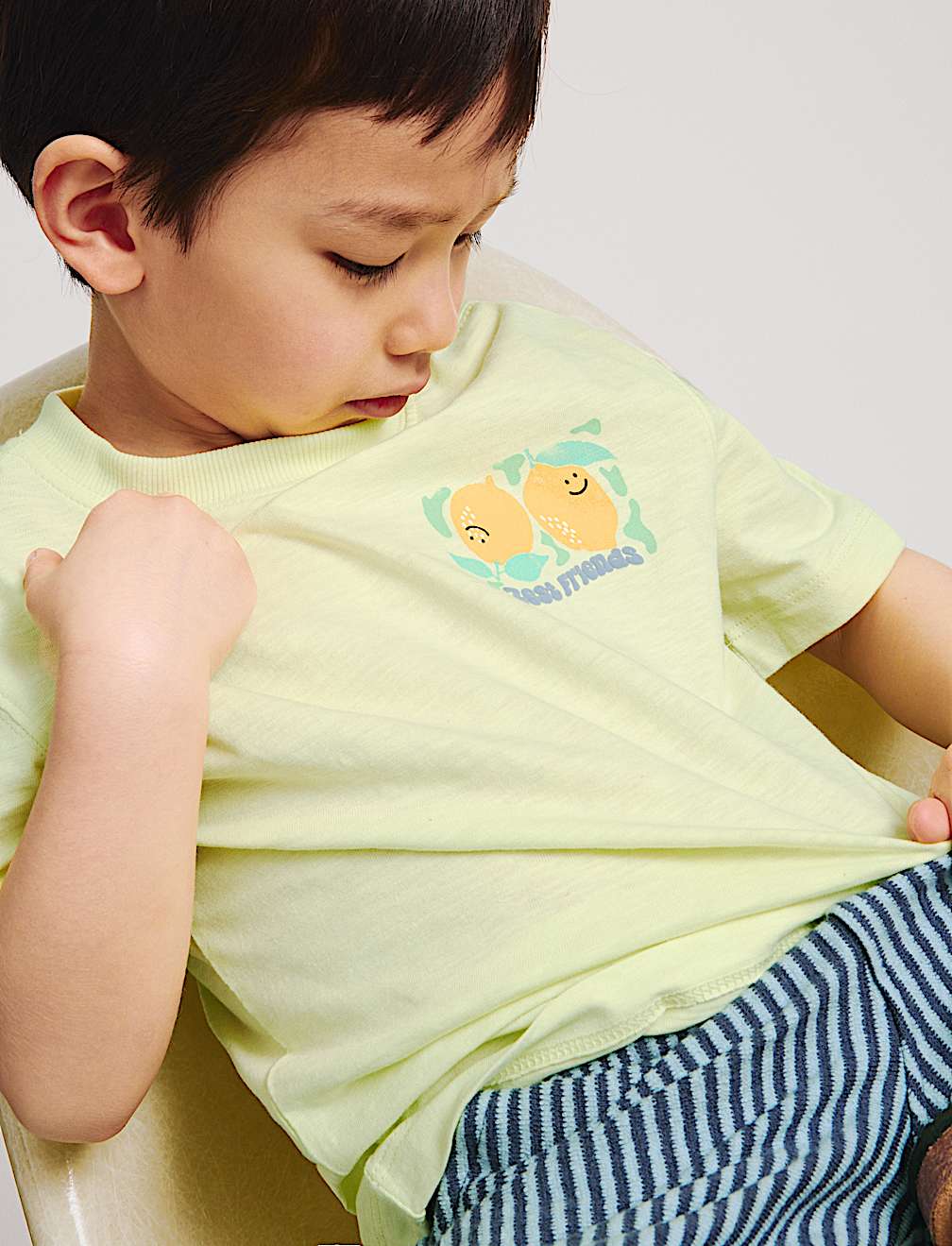 2pc Pure Cotton T-Shirt And Shorts Outfit (2-8 Yrs)