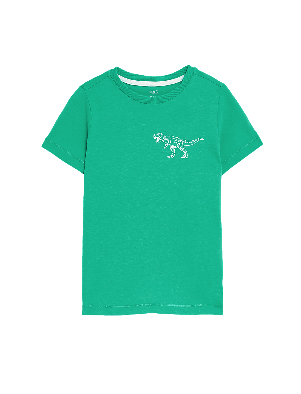 Pure Cotton Dinosaur Print T-Shirt