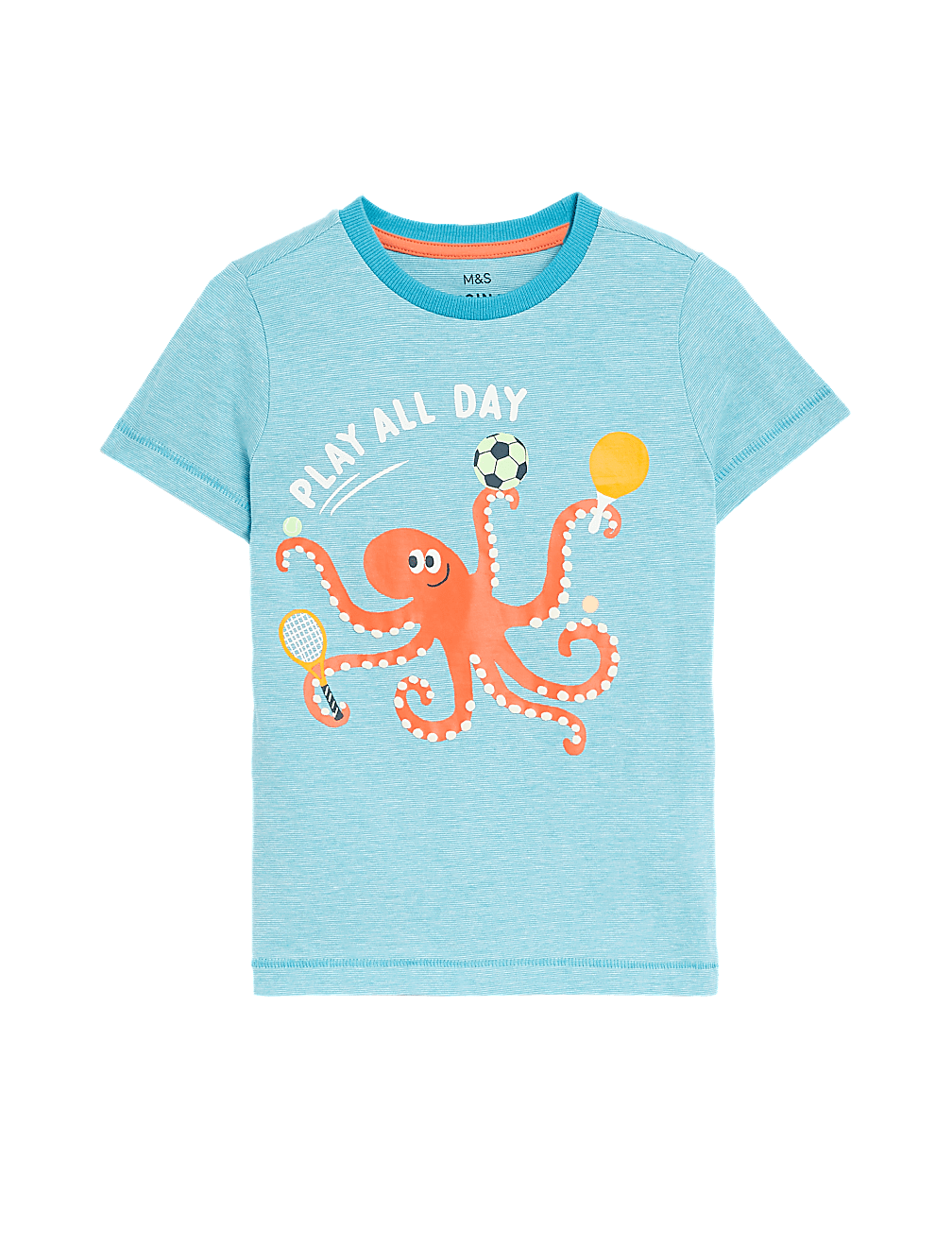 Pure Cotton Octopus T-Shirt