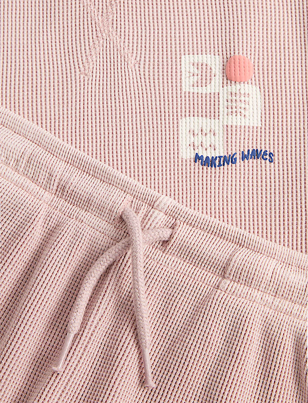 2 Piece Pure Cotton Waffle Outfit (2-8 Yrs)