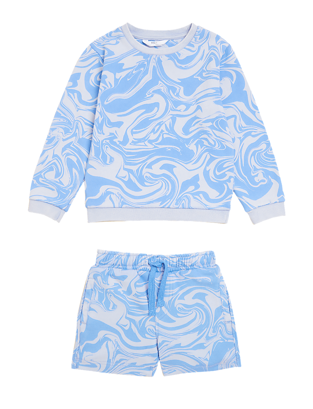 2pc Cotton Rich Top & Bottom Outfit