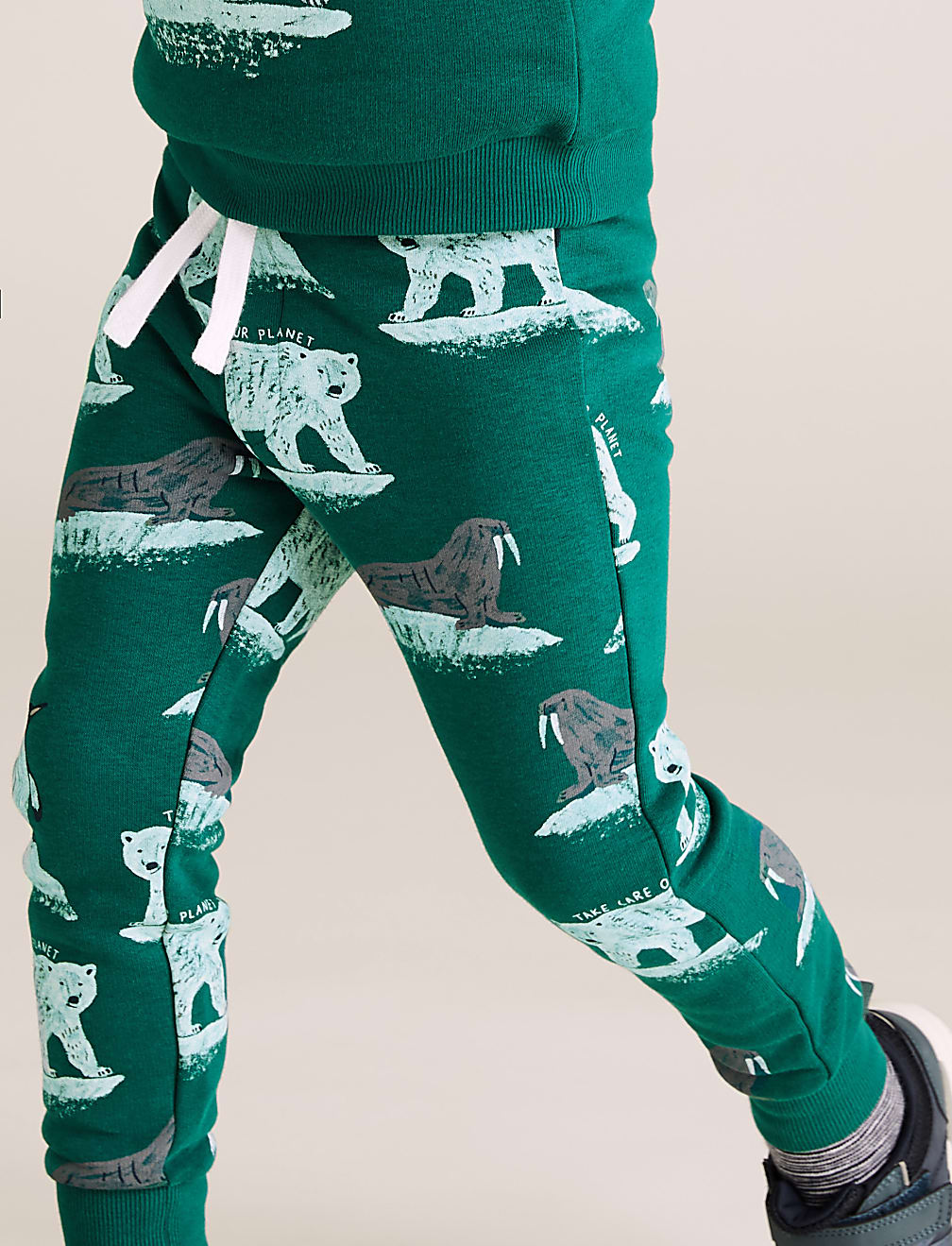 Cotton Arctic Animals Joggers (2-7 Yrs)