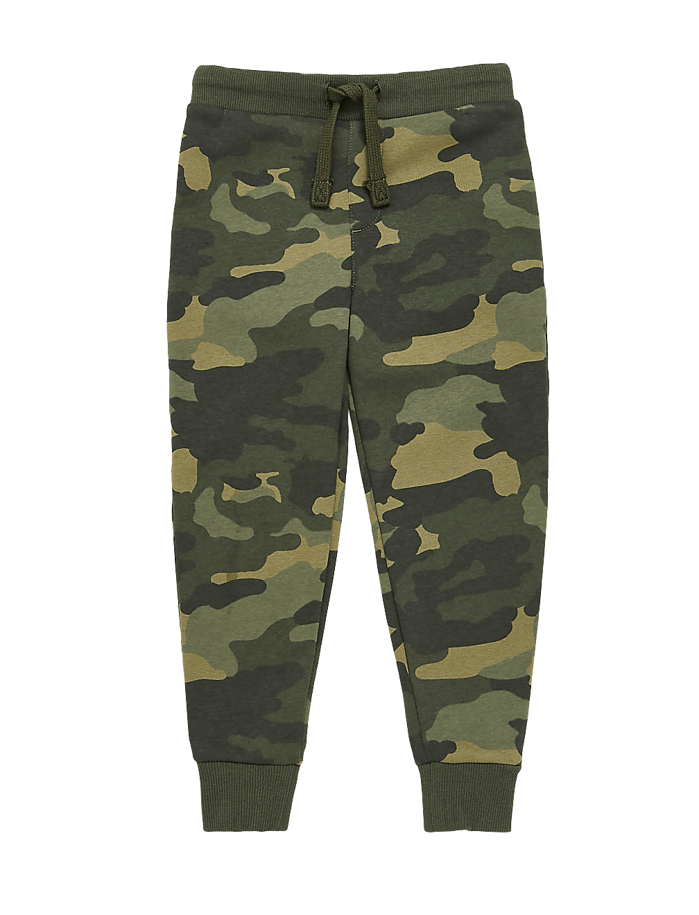 Organic Cotton Camouflage Joggers