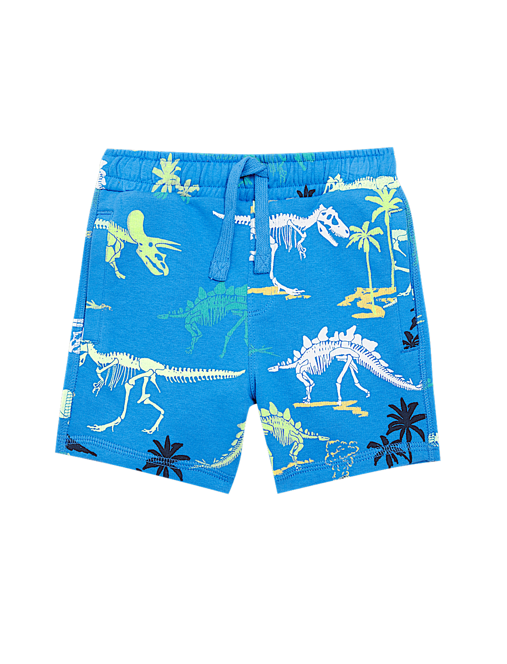 Organic Cotton Dinosaur Skeleton Shorts