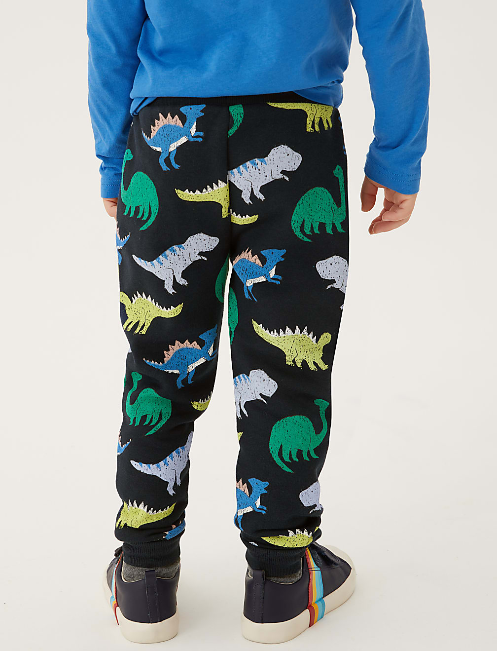 Cotton Rich Dinosaur Joggers (2-7 Yrs)