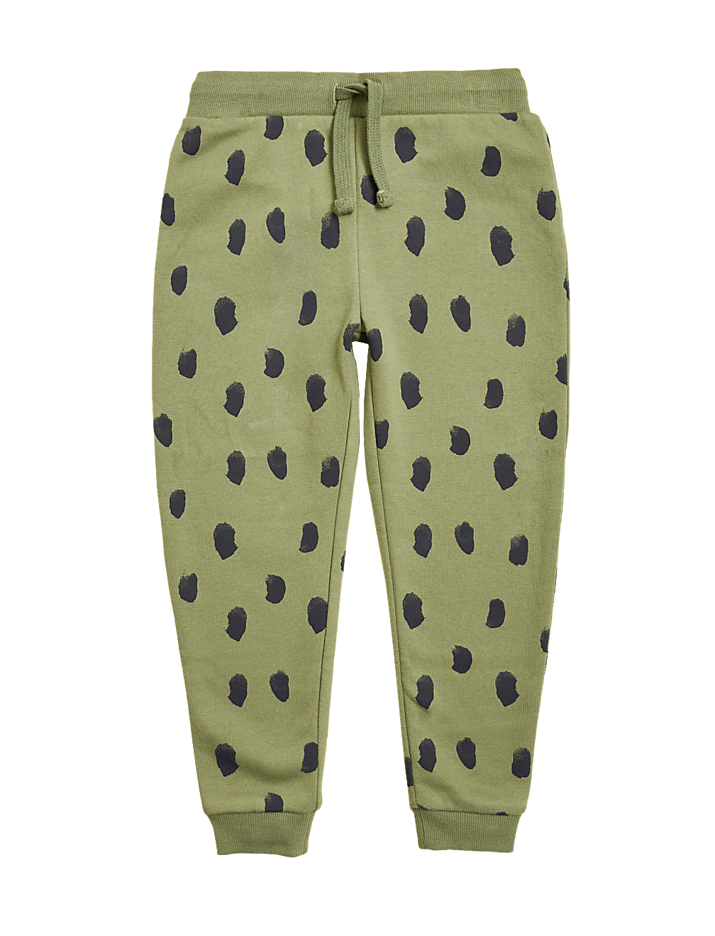 Cotton Rich Dash Print Joggers (2-7 Yrs)