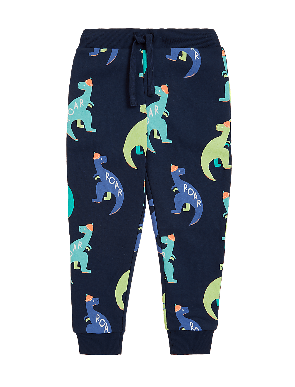 Cotton Rich Dinosaur Joggers (2-7 Yrs)