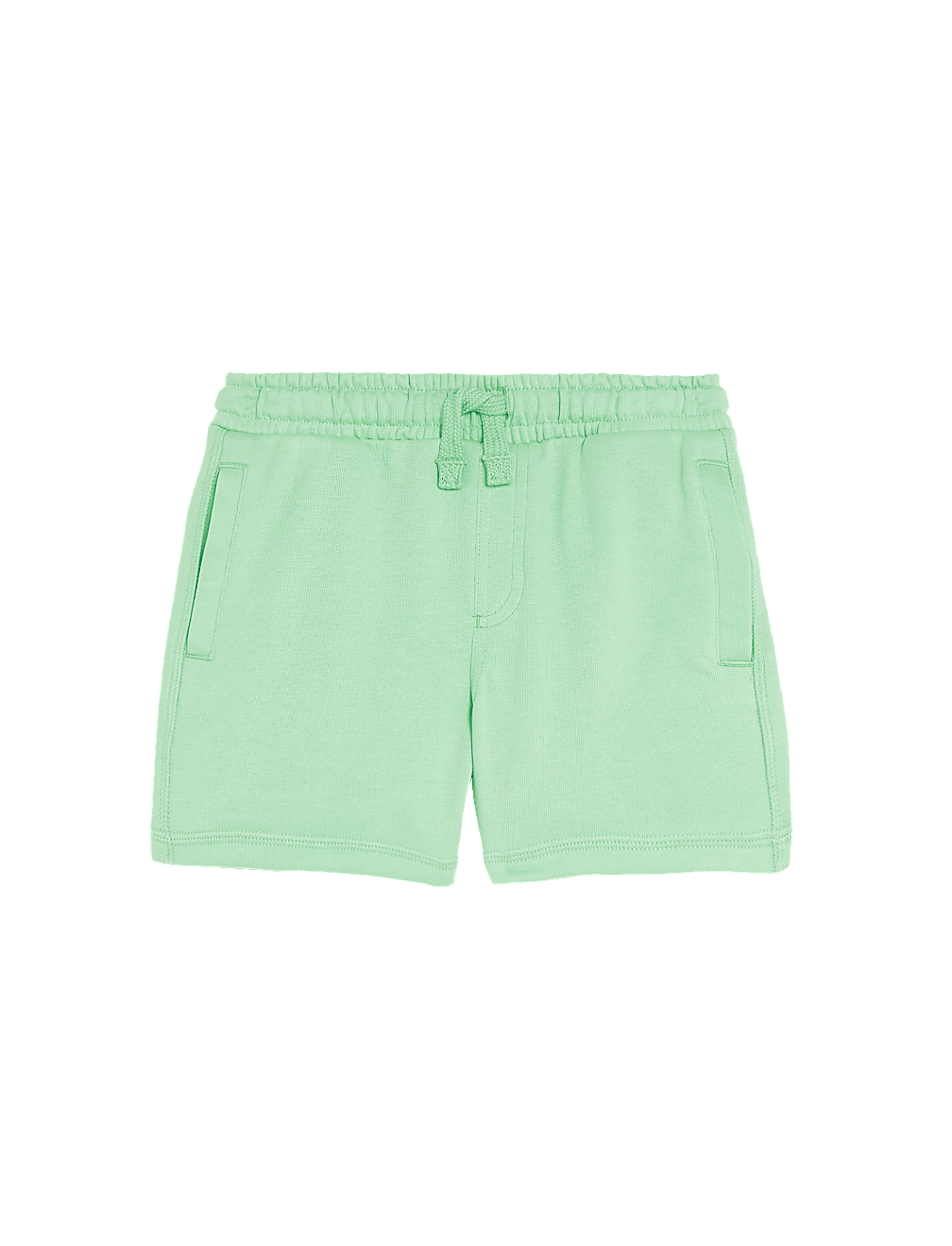 Cotton Mix Plain Regular Fit Shorts